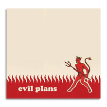 Load image into Gallery viewer, Evil Plans - Funny Sarcastic Sticky Note Pad