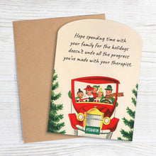 Load image into Gallery viewer, Hope Spending Time With Family Holiday Irreverent Card