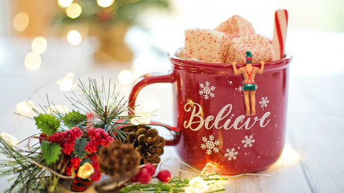 Elf Buddies Holiday Drink Markers - 6 Pack