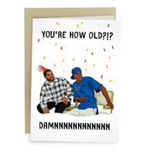 Load image into Gallery viewer, Damn - Funny Birthday Card