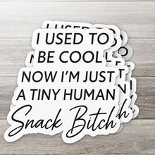 Load image into Gallery viewer, Tiny Human Snack Bitch – Vinyl Sticker