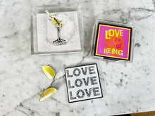 Load image into Gallery viewer, Acrylic Napkin Weight - Martini