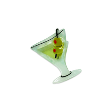 Load image into Gallery viewer, Mini Martini Hair Claw Clip