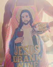 Load image into Gallery viewer, Jesus Drank Wine Oven Mitt Funny Pot Holder Joke Wine
