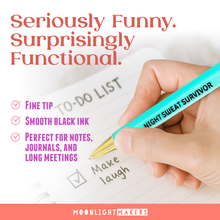 Load image into Gallery viewer, Hotter Than Ever - Menopause Pen Set - Funny Gift for Her