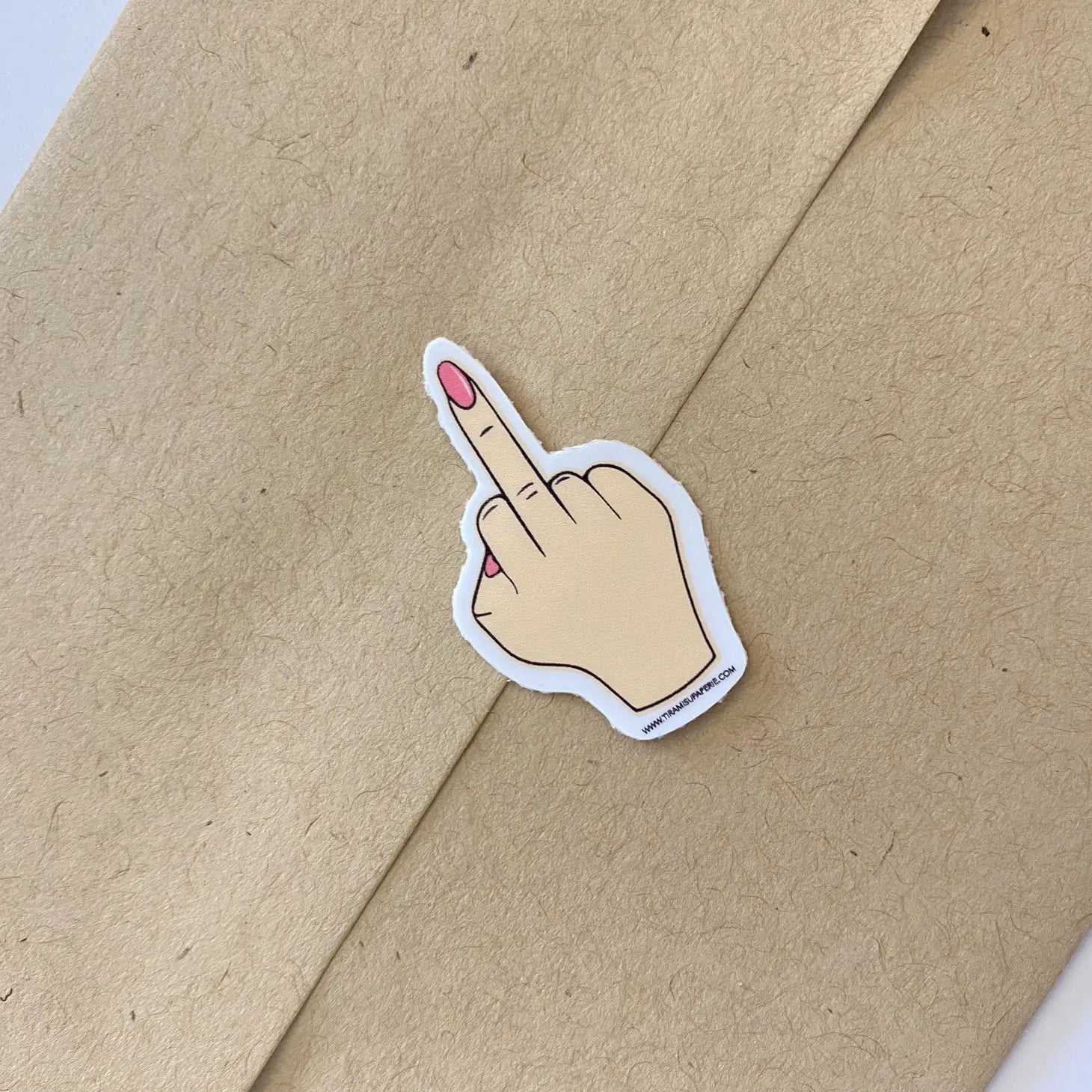 Middle Finger Sealing Stickers