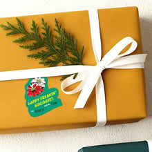 Load image into Gallery viewer, Sassy Holiday Stick-on Gift Tags Sheet