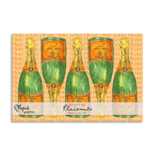 Champagne Paper Placemats