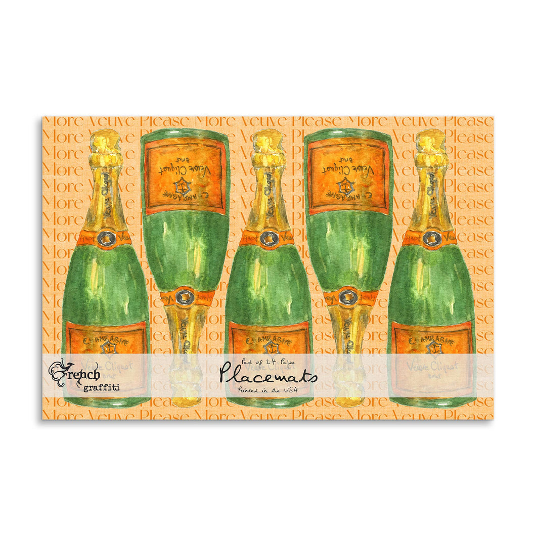 Champagne Paper Placemats