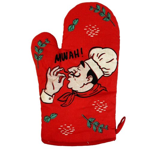 Chef's Kiss Oven Mitt