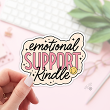 Load image into Gallery viewer, Emotional Support Kindle Stickers / Bookish Stickers