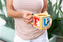 Load image into Gallery viewer, My First Cuss Word Block Mug - 12-Ounces