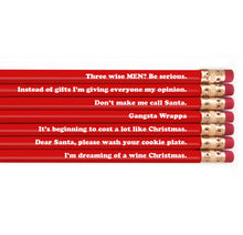 Load image into Gallery viewer, HOLIDAY MOM LIFE PENCIL SET