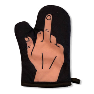 Middle Finger Oven Mitt