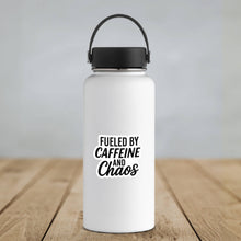 Load image into Gallery viewer, Fueled by Caffeine and Chaos Sticker