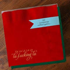 Fa La La Napkin - Set of 20