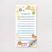 Load image into Gallery viewer, Manifesting Notepad | Good Luck Charm Manifesting Notepad