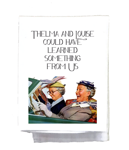 Thelma and Louise Could Have Learned Dish Towel