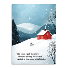 Load image into Gallery viewer, The Older I Get - Funny Dog Lover Christmas Card