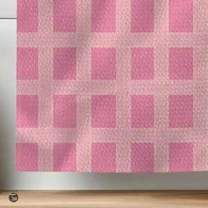 Vintage Pink Shitshow Illusion Kitchen Towel