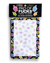 Load image into Gallery viewer, Pad of Fucks I have to Give Notepad