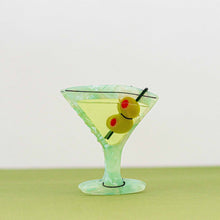 Load image into Gallery viewer, Large Martini Hair Claw Clip