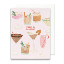 Load image into Gallery viewer, Holiday Cocktails Greeting Card | Christmas Drinks Card