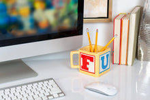 Load image into Gallery viewer, My First Cuss Word Block Mug - 12-Ounces