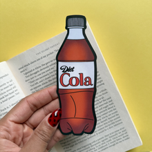 Load image into Gallery viewer, Diet Cola Bookmark - Soda Die Cut Bookmark