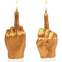 Load image into Gallery viewer, Middle Finger Candle - Hand Gesture FCK You Candle