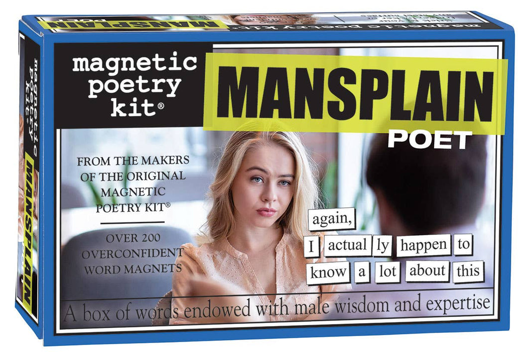 Mansplain Poet Magnet Kit