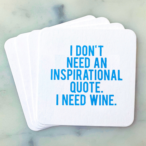 Inspirational Quote Coasters