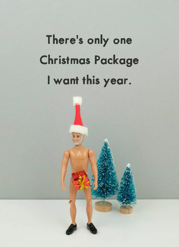 Christmas Package Card