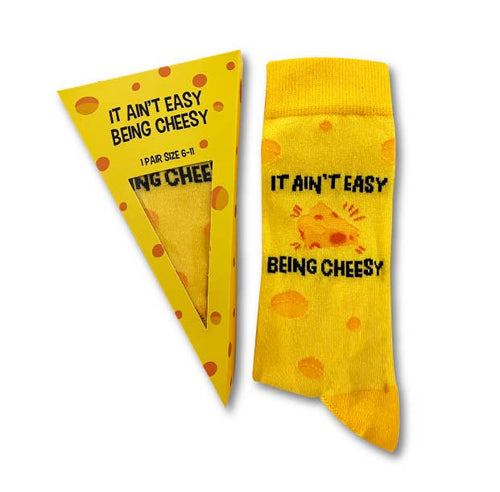 Unisex Cheese Slice Socks Gift Set