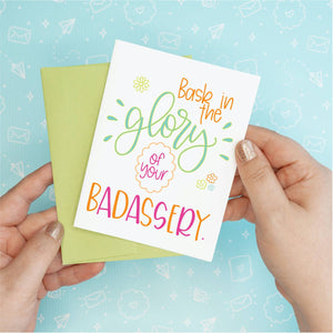 Glory of Badassery Card