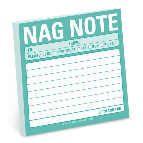 nag note sticky note