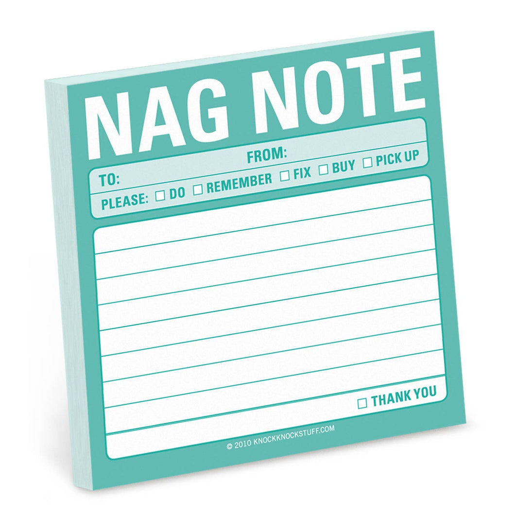 nag note sticky note