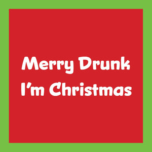 Christmas Merry Drunk Card