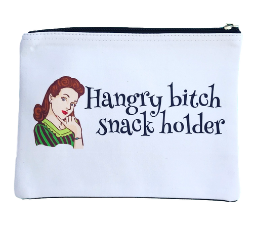 Hangry Bitch Snack Holder Pouch