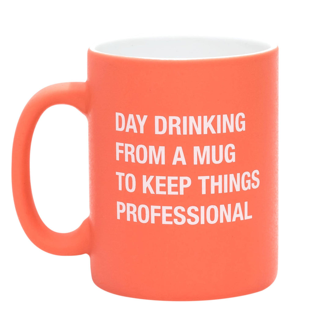 Day Drinking Stoneware Mug