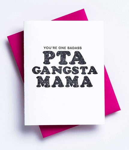PTA gangsta mom card