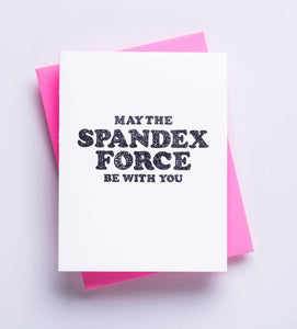 Spandex Force Card