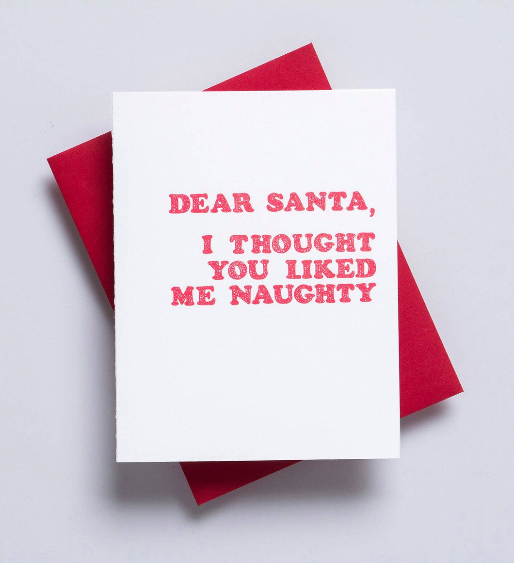 Dear Santa Card