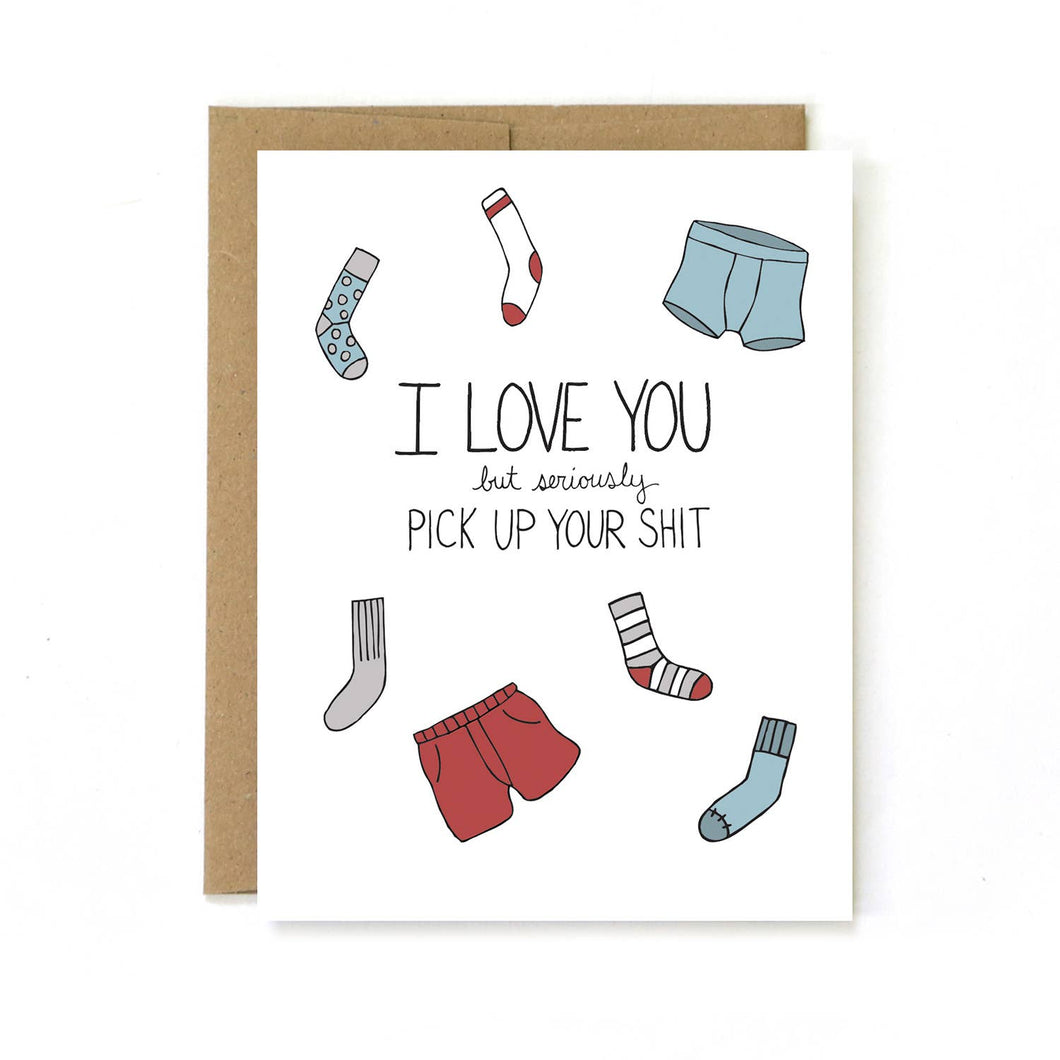 Valentine's Day Card - Pick Up