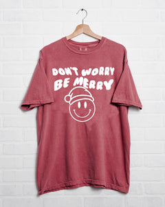 Don't worry be merry christmas tee, t-shirt