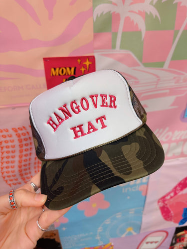 Hangover Hat Camo Trucker Hat