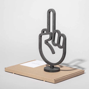 F*ck you - Middle Finger Design Object
