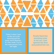 Same Person/Fix Noise Cocktail Napkin