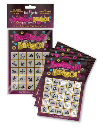 Bedroom Bingo Scratch off Romance Game