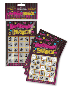 Bedroom Bingo Scratch off Romance Game